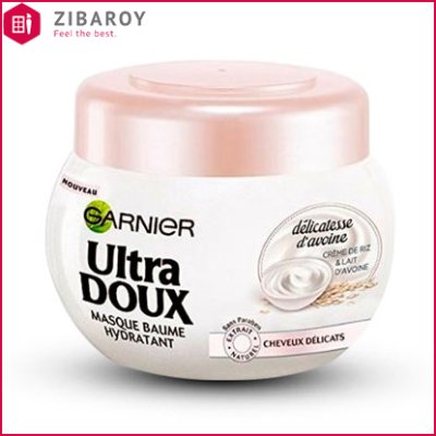 ماسک مو عصاره سبوس برنج و جوانه جو آبرسان  Ultra Doux گارنیه 300 میل
