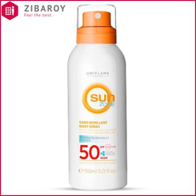 اسپری ضد آفتاب Sun Zone SPF50 اوریفلیم 150 میل