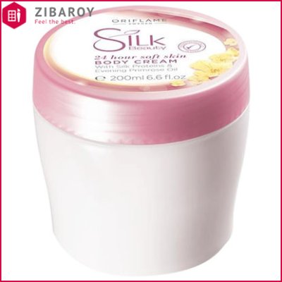 کرم بدن اوریفلیم مدل Silk Beauty حجم 200 میل – شماره 31279