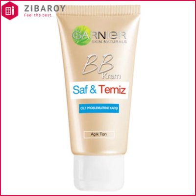BB کرم گارنیه مدل Saf and Temiz حجم 50 میل-رنگ روشن