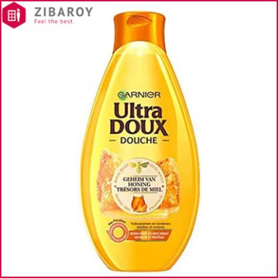 ژل دوش بدن گارنیه مدل Ultra Dolce حاوی عسل و بره موم حجم 500 میل