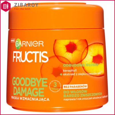 ماسک موی گارنیه مدل Fructis Goodbye Damage حجم 300 میل