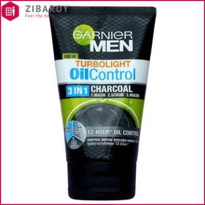 فوم لایه بردار آقایان گارنیه مدل Turbo Light Oil Control حجم 100 میل