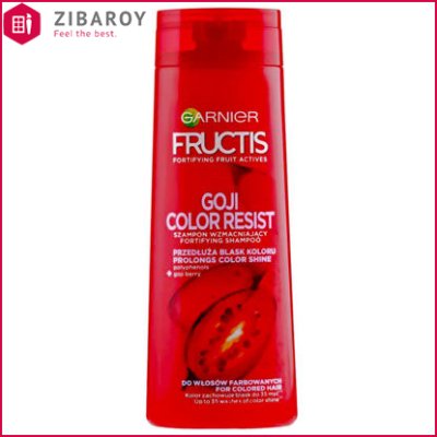 شامپو مو گارنیه سری فروکتیس مدل Goji Color Resist حجم 400 میل