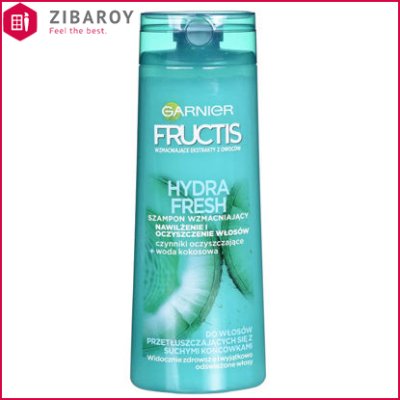 شامپو مو گارنیه سری فروکتیس مدل Hydra Fresh حجم 400 میل