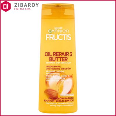 شامپو مو گارنیه سری فروکتیس مدل Oil Repair 3 Butter حجم 400 میل