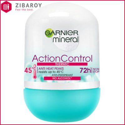 رول ضد تعریق زنانه گارنیه سری مینرال مدل Action Control حجم 50 میل