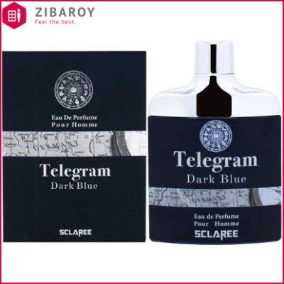 ادو پرفیوم مردانه اسکلاره مدل Telegram Dark Blue حجم 85 میل