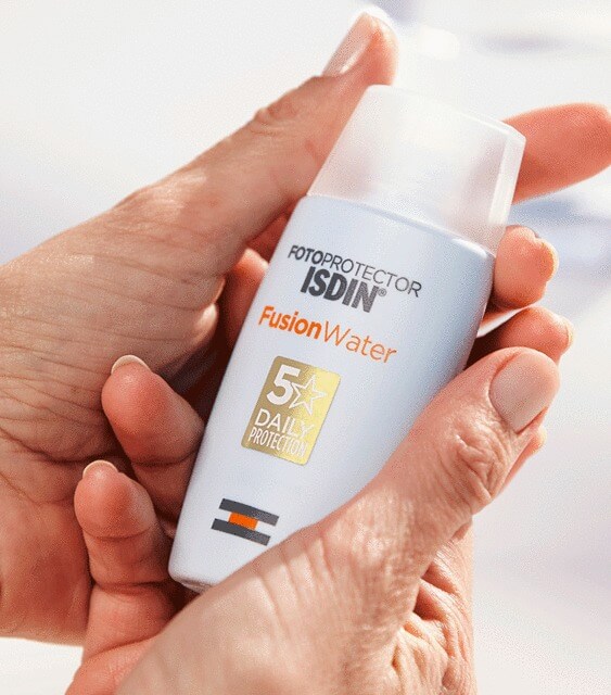 fusionwater web desktop features - کرم ضد آفتاب ایزدین مدل Fotoprotector ISDIN Fusion Water SPF 50