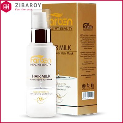 شیر مو مغذی و ترمیم کننده فارابن مناسب مو خشک و آسیب دیده حجم 100 میل