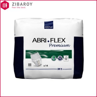 پوشک بزرگسال Abri Flex  آبنا شورتی سایز متوسط 14 عددی-m1