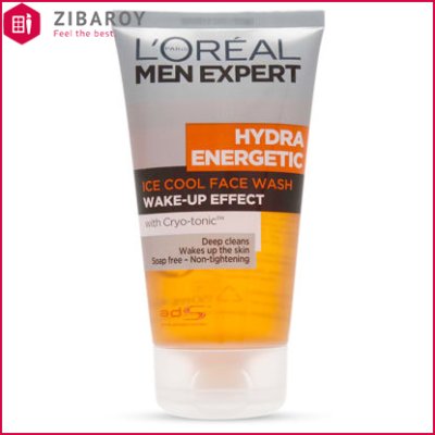 ژل شست و شو و خنک کننده صورت مردانه Hydra Energetic سری Men Expert  لورال 150 میل