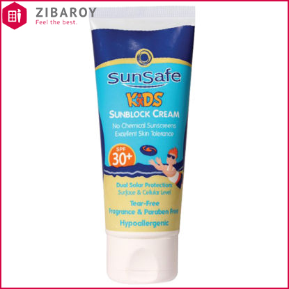 کرم ضد آفتاب SPF30 سان سیف مناسب برای کودکان حجم 50 میل