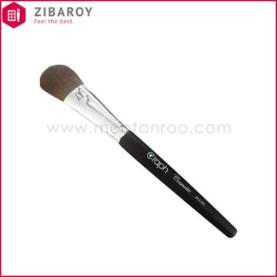 قلم موی آرایشی سر کج مناسب طراحی ابرو و متعادل سازی گراف سایز 8