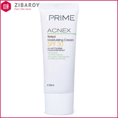 کرم مرطوب کننده رنگی SPF30 پریم مناسب پوست چرب 50 میل