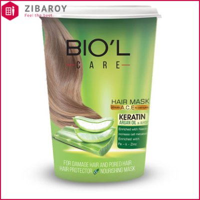 ماسک موی آلوئه ورا بیول تغذیه کننده و محافظت کننده موهای آسیب دیده و پوک شده 500 میل