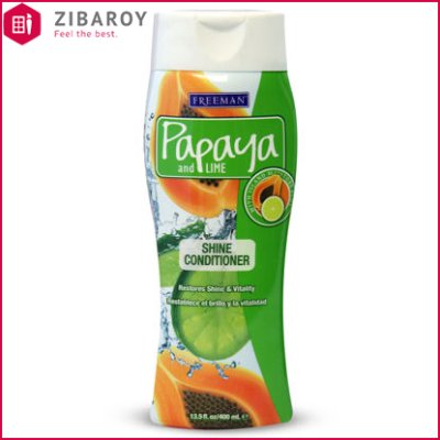 نرم کننده موی درخشان کننده فریمن مدل Papaya حاوی پاپایا و لیمو 400 میل