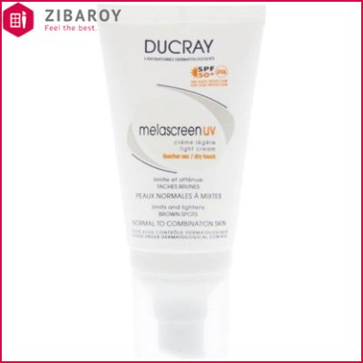 کرم ضد آفتاب دوکری مدل +Melascreen SPF 50 مناسب پوست مختلط و چرب 40میل