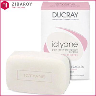 صابون نرم کننده و مرطوب کننده دوکری مدل Ictyane مناسب پوست خشک و خیلی خشک حجم 100 گرمی