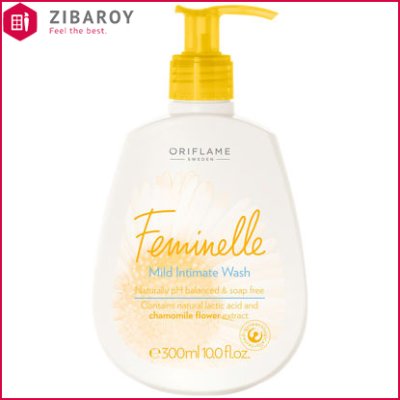 ژل شستشو بانوان اوریفلیم مدل Feminelle Mild Intimate Wash حجم 300 میل – شماره 33459