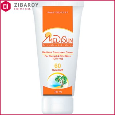 کرم ضد آفتاب SPF30 مدیسان مناسب پوست معمولی و خشک حجم 50 میل