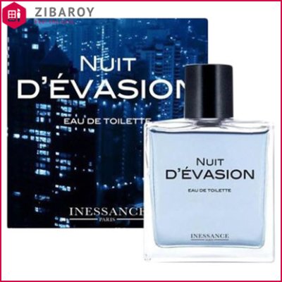 ادو تویلت مردانه اینسنس مدل Nuit D’Evasion حجم 100 میل
