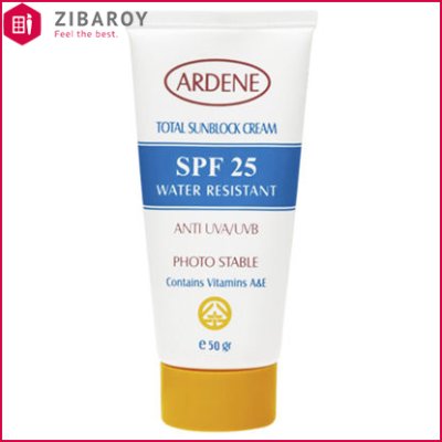 کرم ضد آفتاب SPF25 آردن مناسب پوست خشک و معمولی حجم 50 میل