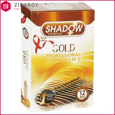 کاندوم تاخیری شادو مدل Gold بسته 12 عددی