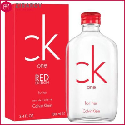 ادو پرفیوم زنانه کلوین کلین مدل CK One Red Edition حجم 100 میل