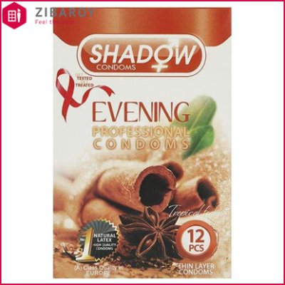 کاندوم شادو مدل Evening بسته 12 عددی