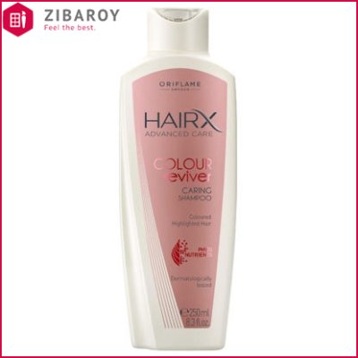 شامپو شاداب کننده موهای رنگ شده اوریفلیم سری HairX حجم 250 میل – شماره 32883