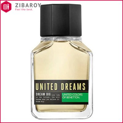 ادو تویلت مردانه بنتون مدل United Dreams Dream Big حجم 100 میل