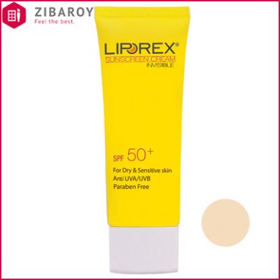 کرم ضد آفتاب رنگی لیپورکس +SPF50 مناسب پوست خشک و حساس حجم 40 میل – رنگ بژ روشن
