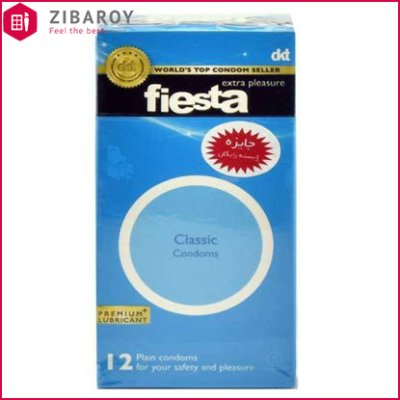 کاندوم خنک کننده تاخیری فیستا مدل Ice Energy Delay بسته 12 عددی