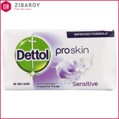 صابون ضد باکتری دتول مدل Proskin Sensitive وزن 105 گرم