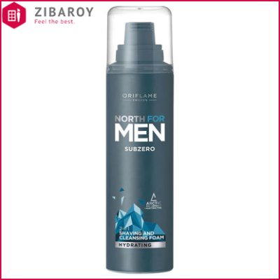 فوم اصلاح و پاکسازی کننده صورت اوریفلیم سری North For Men مدل Subzero حجم 200 میل – شماره 35870