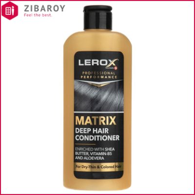 شامپو لروکس Lerox کراتین مو مناسب موهای آسیب دیده و ضعیف 550 گرمی