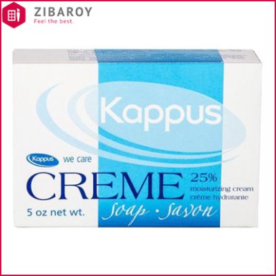 صابون کاپوس مدل Cream Soft مناسب پوست‌های خشک وزن 150 گرمی