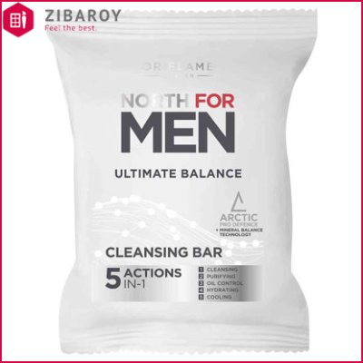 صابون مردانه اوریفلیم سری North For Men مدل Ultimate Balance وزن 100 گرمی – شماره 43929