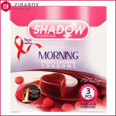 کاندوم خاردار شادو مدل Morning بسته 3 عددی